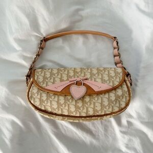 Christian Dior Vintage Romantique Heart Trotter Bag